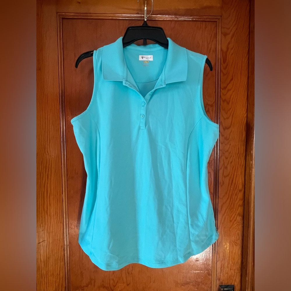 Greg Norman Collection blue Woman’s Polo Size: XL